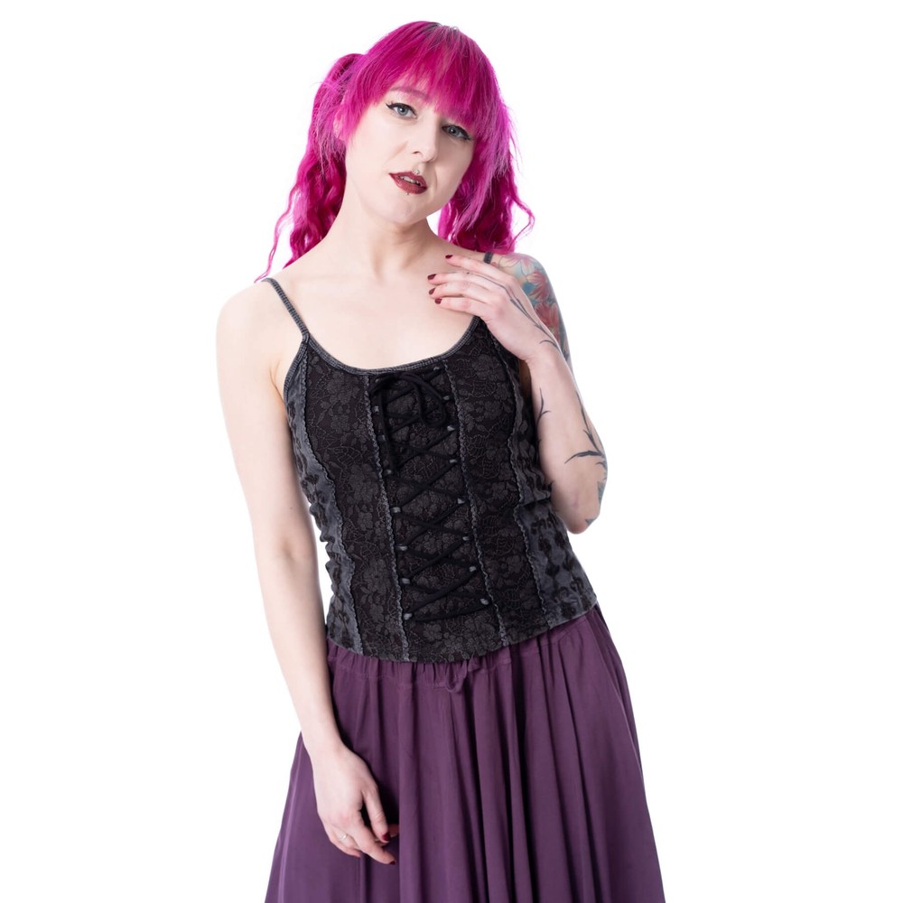 Innocent Lifestyle - Moss Whisper Haut sans manches - Noir